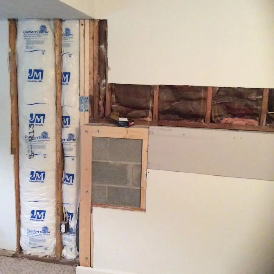 Wall insulation replacement during Structural Drying in Fresno